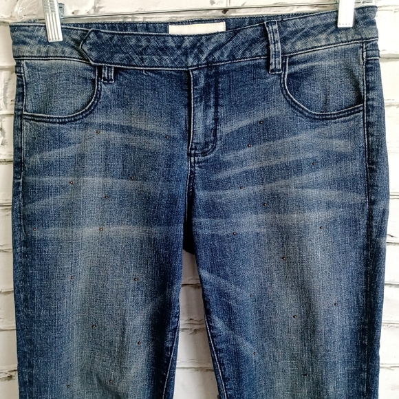 BCBGeneration Embellished Jeans Capris Size 26 - Picture 5 of 11